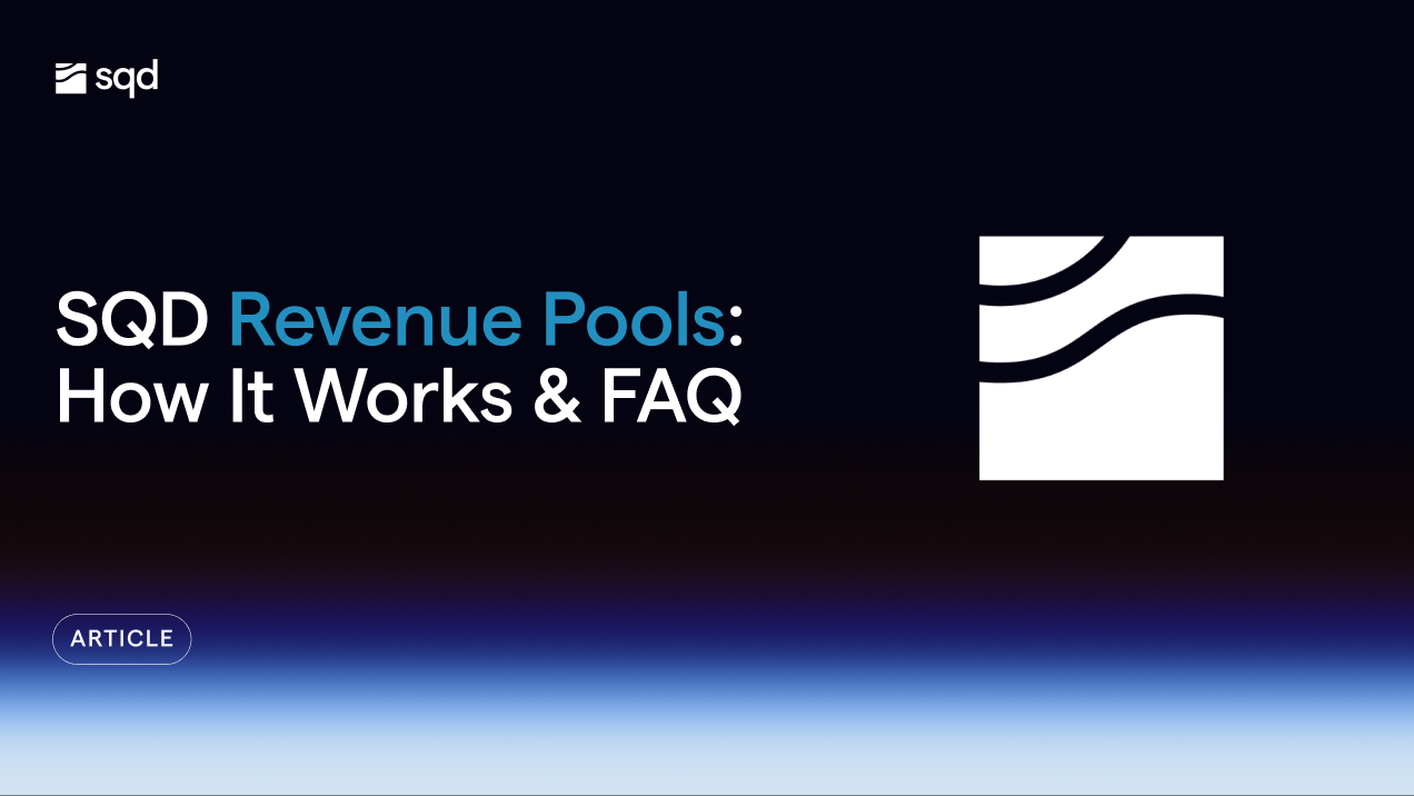 SQD Revenue Pools Explained (FAQs)