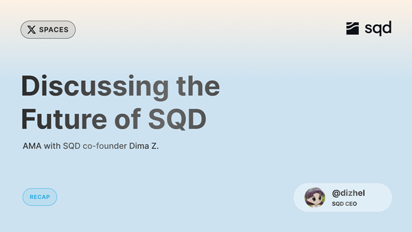 AMA Recap: Discussing the Future of SQD